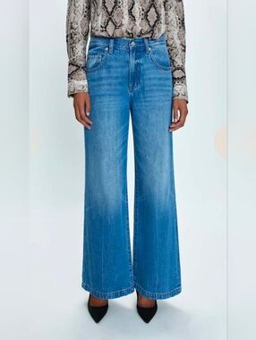 Pistola Jadyn Low Slung Palazzo Jeans Echo Park Size 30 NWT